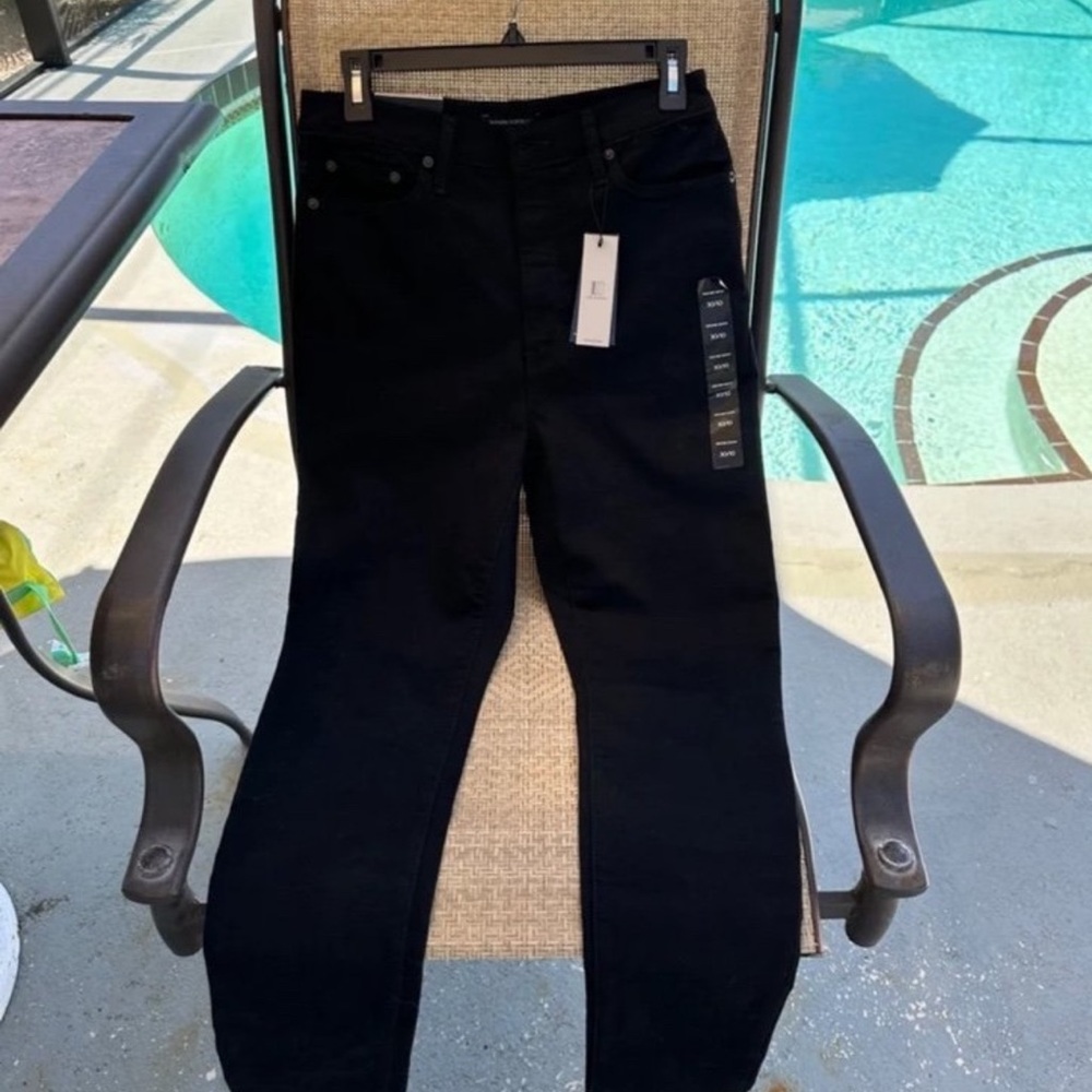 Banana Republic Black Skinny Jeans 30